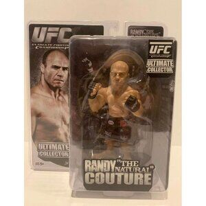 Randy Couture The Natural Signed Round 5 MMA UFC action figure UltimateCollector
